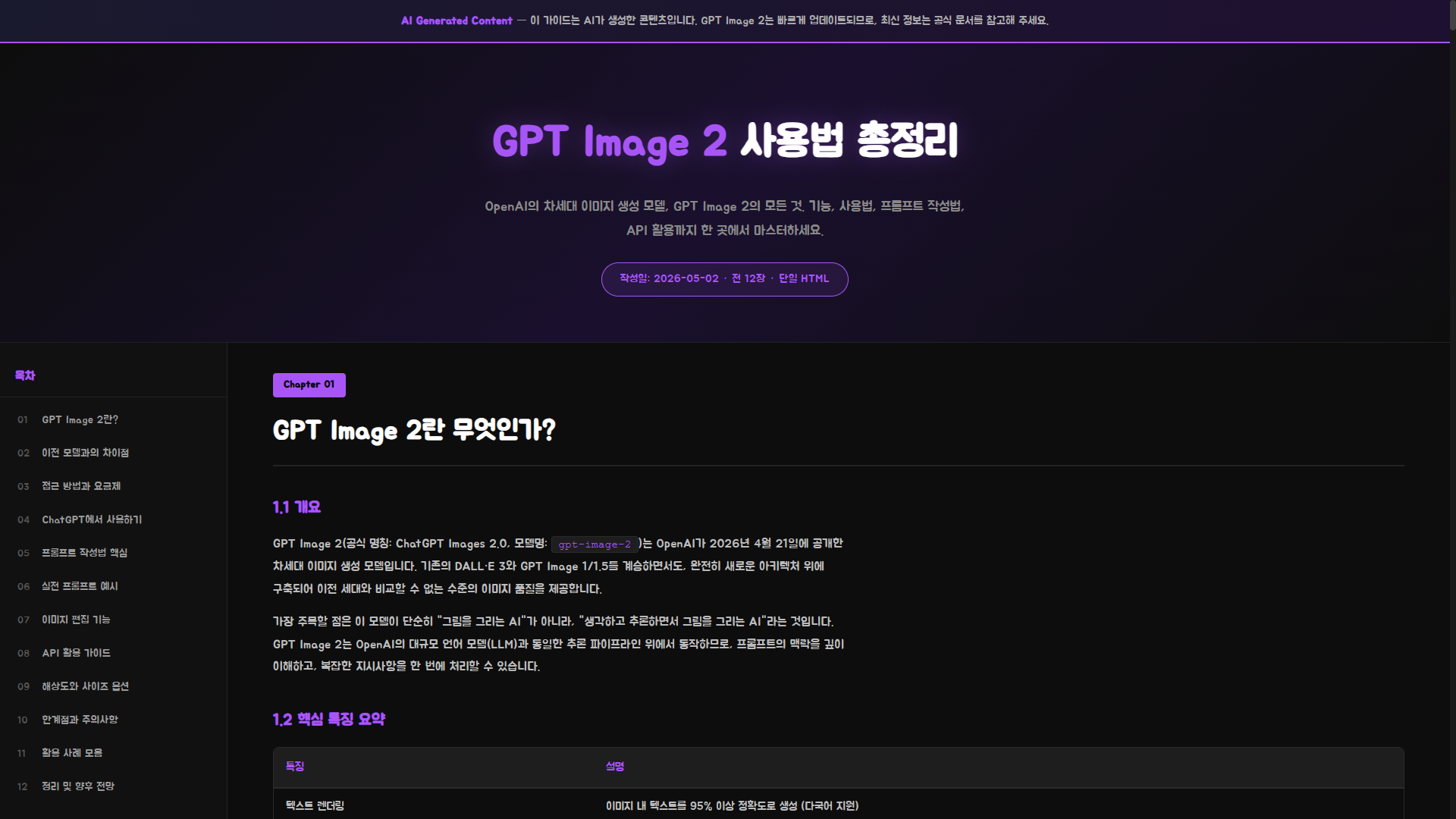 0009.GPT Image 2 사용법 총정리
